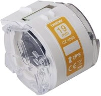 Brother Etiketten Farbetikettenrolle - 19 mm CZ1003