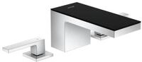 hansgrohe Waschtischarmatur Axor MyEdition 70 3-Loch mit Platte mit Push-Open