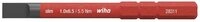 Wiha Schraubendreher Wiha SoftFinish&reg; electric slimBit Schlitz (2831-10) 6,5...