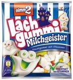 NIMM2 S&uuml;&szlig;igkeit, nimm2 Lachgummi Milchgeister mit Fruchtsaft und Magermilch 225g