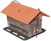 Windhager Vogelhaus Ranch, Vogelfutterhaus f&uuml;r Wildvogelarten, Futterstation inkl.