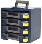 raaco Werkzeugkoffer raaco HandyBoxxser 4x5x5 (best&uuml;ckt)