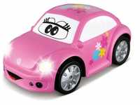 bbJunior RC-Auto VW New Beetle Easy Play, pink (Set, Komplettset), mit Licht und