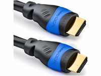 deleyCON 3m HDMI Kabel 2.0 / 1.4 Ethernet 4K 3D HDR FULL HD LED LCD TV Beamer