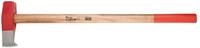 fortis Spalthammer, Holzspalthammer 3 kg Hickory 3000g