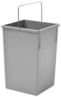 Hailo Einbaum&uuml;lleimer Hailo Inneneimer 1091309 hellgrau 15 L 225 x 230 x 340 mm und