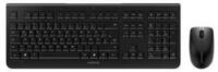 Cherry DW 3000 Kabelloses Desktopset, Schwarz Tastatur