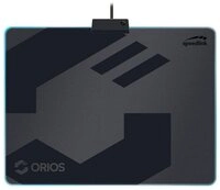 Speedlink Mauspad ORIOS LED Gaming Mousepad mit LED (1-St), beleuchtetem Rand schwarz