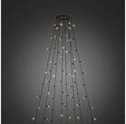 KONSTSMIDE LED-Baummantel, 240-flammig, LED Lichterkette mit Ring &Oslash; 11, 8 Str&auml;nge