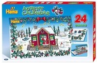 Hama B&uuml;gelperlen Hama Geschenkpackung Adventskalender Midi-B&uuml;gelperlen
