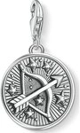 THOMAS SABO Kettenanh&auml;nger Thomas Sabo Damen-Charm 925er Silber Zirkonia