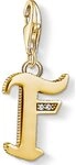 THOMAS SABO Kettenanh&auml;nger Thomas Sabo Unisex-Charm 925er Silber 1 Zirkonia
