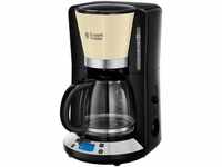 RUSSELL HOBBS Filterkaffeemaschine Colours Plus+ 24033-56, 1,25l Kaffeekanne,