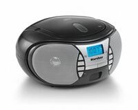Karcher RR 5025-B Boombox (UKW (FM), tragbarer CD-Player mit UKW Radio,...