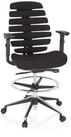 hjh OFFICE Drehstuhl Counterstuhl Ergo Line Ii Work Stoff (1 St), Arbeitsstuhl hoch,