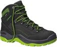 Sicherheitsstiefel LOWA "RENEGADE Work GTX Mid" Gr. 39, schwarz (schwarz, gr&uuml;n), 39,
