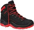 Sicherheitsstiefel LOWA "RENEGADE Work GTX Mid" Gr. 39, schwarz (schwarz, rot), 39,