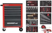 Gedore Red Werkzeugkoffer R21560001 Werkzeugsatz im Werkstattwagen MECHANIC rot