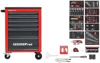 Gedore Red Werkzeugkoffer R21560002 Werkzeugsatz im Werkstattwagen MECHANIC rot