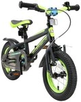 Bikestar Kinderfahrrad Urban Jungle, 12 Zoll, ab 82 cm, 3 - 5 Jahre, Jungen,
