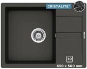 Schock Granitsp&uuml;le Lucca Plus, rechteckig, 65/50 cm