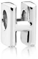 Pandora Bead 797462 Charm Buchstabe Letter H Silber