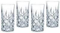 Nachtmann Longdrinkglas Nachtmann Noblesse Longdrinkglas 4 tlg., Glas