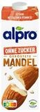 Alpro Pflanzenmilch, Alpro Mandeldrink ohne Zucker ger&ouml;stet fettarm mit...