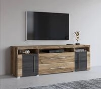 OTTO home Lowboard Roger,Breite 182 cm, stilvolle TV-Kommode, 2T&uuml;ren 2 Schubladen,