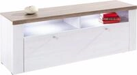 OTTO home Lowboard Larona, zeitloses TV Board mit 1 Klappe und 2 offenen...