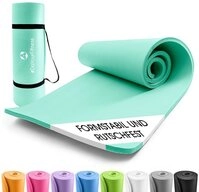 #DoYourFitness Yogamatte rutschfest, F&uuml;r Einsteiger und Fortgeschrittene,