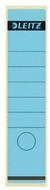 LEITZ Etiketten 100 Ordneretiketten 1640 blau f&uuml;r 8,0 cm R&uuml;ckenbreite