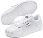 Sneaker PUMA "CALI WN'S", Damen, Gr. 36, wei&szlig; (puma wei&szlig;, puma wei&szlig;), Leder,