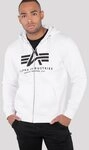 Alpha Industries Kapuzensweatjacke BASIC ZIP HOODY Baumwollmischung, regular fit