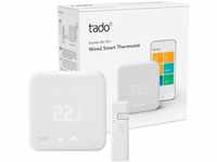 Tado Heizkörperthermostat Starter Kit - Smartes Thermostat V3+ (Verkabelt) für