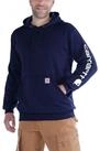 Carhartt Kapuzenpullover Carhartt SLEEVE LOGO HOODED SWEATSHIRT K288 (1-tlg)