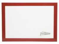 Patisse Backmatte Glasfaser 42 x 30 cm weiß/rot