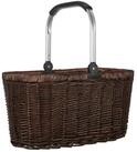 anndora Einkaufskorb Weidenkorb mit Alurahmen 22 L, 22 l