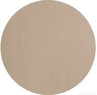 ASA SELECTION Platzset Tischset rund Lederoptik stone 38 cm, Tischw&auml;sche