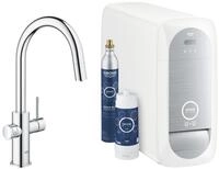 Grohe K&uuml;chenarmatur Blue Home Starter Kit, C-Auslauf, chrom (31541000)