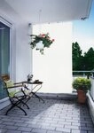 Floracord Senkrechtmarkise BxH: 140x230 cm, wei&szlig;