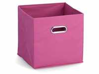 Zeller Present Aufbewahrungskorb Aufbewahrungsbox, Vlies, pink, 28 x 28 x 28 cm