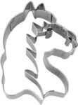 ST&Auml;DTER Ausstechform Pr&auml;ge Pferdekopf 7.5 cm, Edelstahl