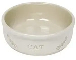 Nobby Futternapf Katzen Keramikschale Cat wei&szlig;/beige