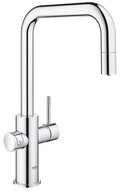 Grohe K&uuml;chenarmatur Blue Home U-Auslauf (ausziehbarer Auslauf)