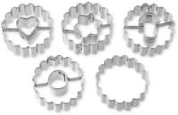 Dr. Oetker K&uuml;chenhelfer Ausstechform 5er Mini-Linzer Ausstecher-Set
