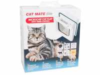 Petmate Cat Mate Elite Mikrochip Katzenklappe mit Zeitschaltuhr Funktion (355W)