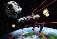 Komar Fototapete STAR WARS Millennium Falcon - Gr&ouml;&szlig;e 368 x 254 cm, glatt, bedruckt,
