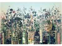 Komar Fototapete Urban Jungle, 368x254 cm (Breite x Höhe), inklusive Kleister