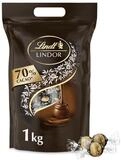 Lindt LINDOR Schokolade 1kg Kugeln 70% Extra Dark Beutel Schokolade Zartbitter
